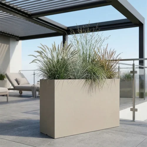 Cvetlično korito za rože Dolomite2 Soft Stone barva