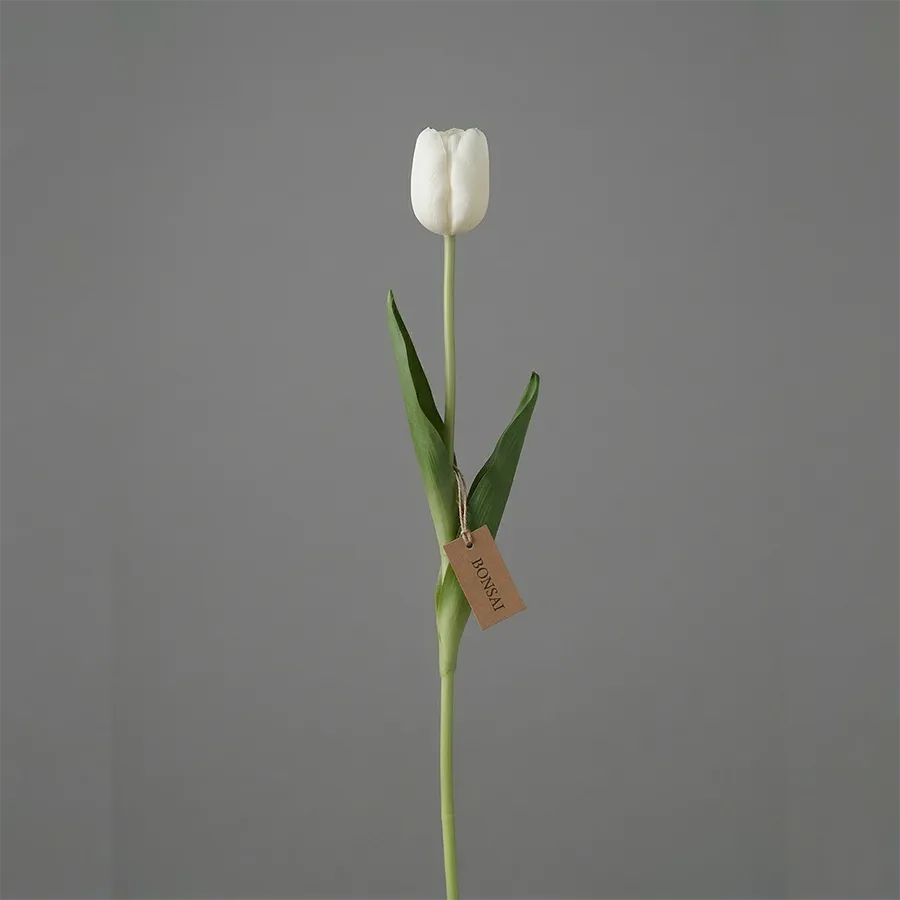 Umetni tulipan krem 50cm RT