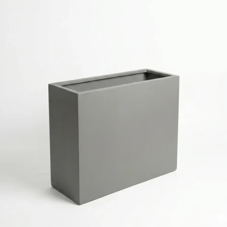 Cvetlično korito Astra sive barve 90 x 32 x 80 cm