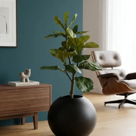 Okrasni lonec Mono Black 45