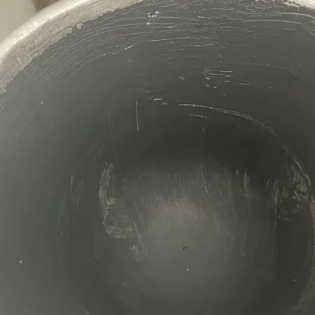 Visok okrasni lonec Elio 87 x 38 cm srebrne barve