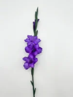 Umetna Gladijola 86 cm modro-vijoličasta