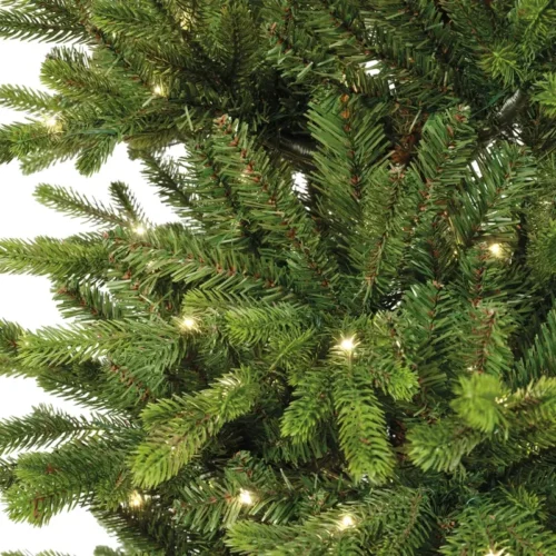 Umetna novoletna jelka Greenland slim 210 cm z LED lučkami