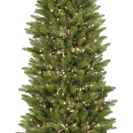 Umetna jelka z lučkami slim Arosa 210cm