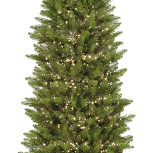 Umetna jelka z lučkami slim Arosa 210cm