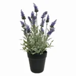 Umetna sivka v loncu 45 cm