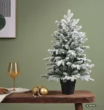 Umetna zasnežena jelka Grandis 90 cm