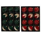 božični_okraski_žametni_zeleni_rdeči_d6cm_12kos_paket