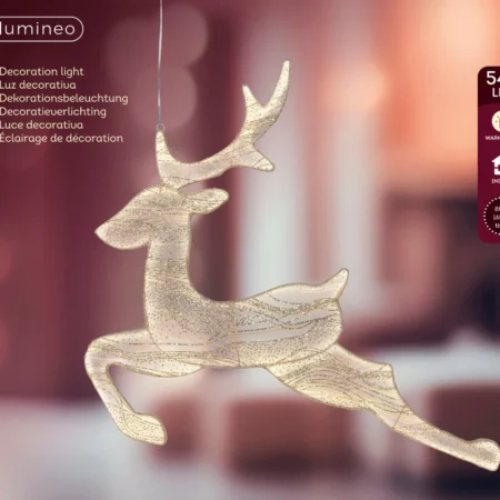 LED severni jelen bel 71 cm_2