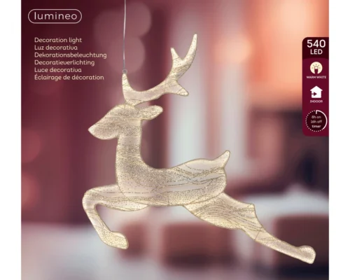 LED severni jelen bel 71 cm_2