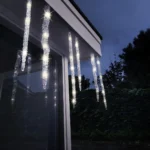 LED ledene sveče toplo bele 360 × 39 cm