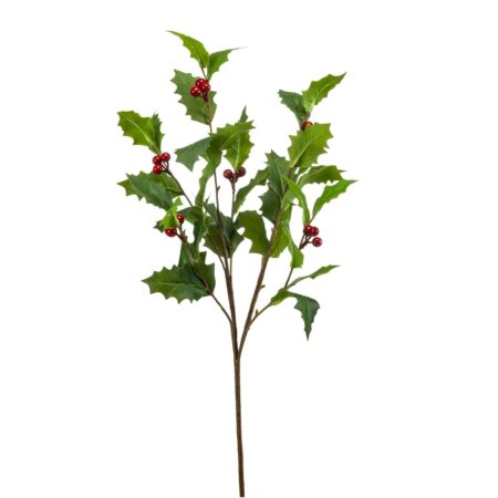 Holly berry bodika veja zeleno rdeča 90 cm